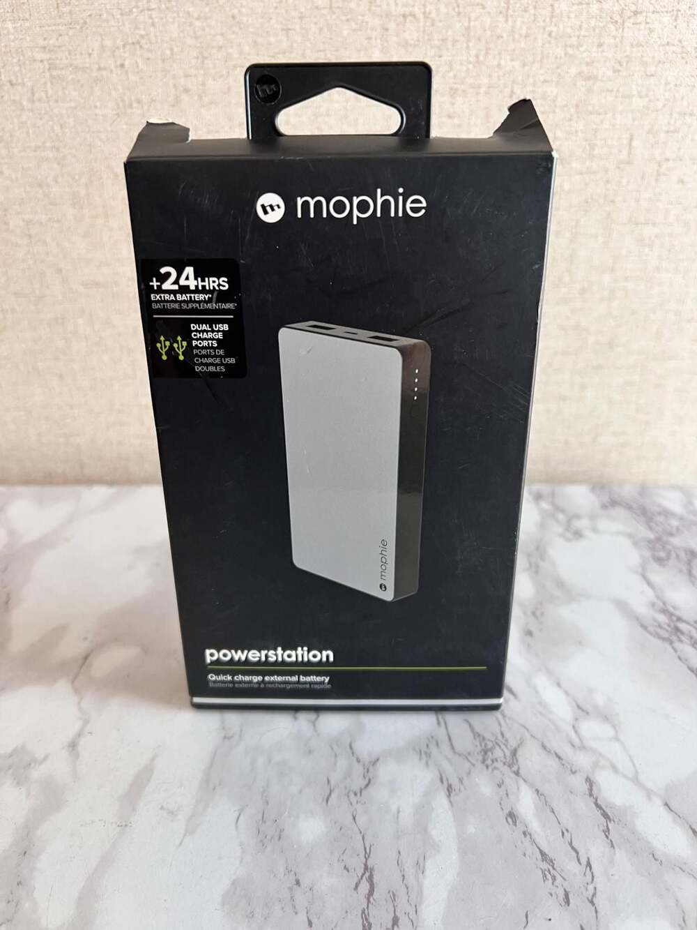 Mophie Powerstation 6,000mAh Quick Charge External Battery - Space Gray
